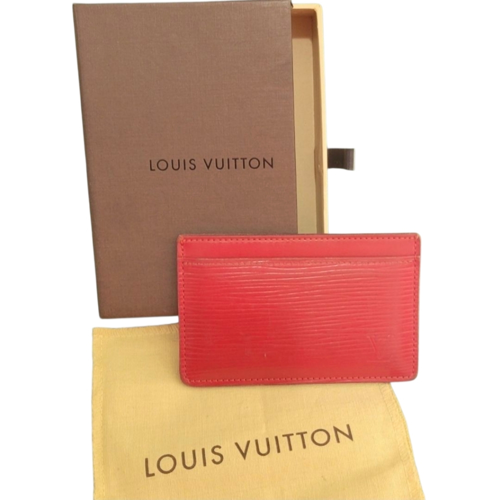 Louis Vuitton Epi Card Holder